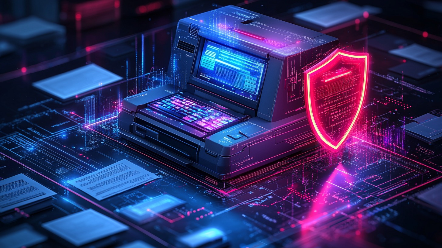 Sending a fax securely