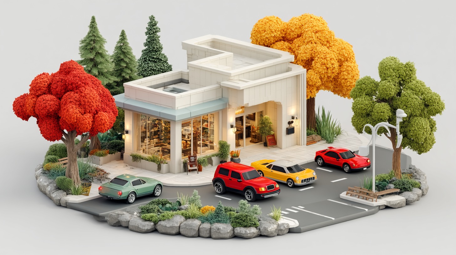 Selling cars at a car dealership